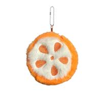 Cartoon Coin Purse - Plush Fruit Shape Small Wallet, Soft Keychain Bag Pendant, Lightweight Durable Material, Cute Fashionable Design, Compact Carry Accessory | Coin Card Headset Organizer for Kids