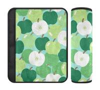 Cartoon Cute Fruit Green 2 Pack seggiolino auto Pad per cinghie Più Comfort di guida per il camion funda para cinturón de carro