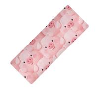 Cartoon Cute Pig Pink stampato yoga Spessore 1 mm per esterno antiscivolo, con borsa da yoga per tappetino tapete para ejercicio 180,3x66 cm