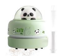 Cartoon Desk Duster - Cute Cartoon Desktop Duster - Battery Operated Table Dusters, Compact Handheld Dust Vacuum | Battery Crumb Removal Device For Crumbs, Keyboard, Piano, Home, School, Car