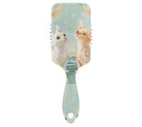 Cartoon Devon Rex Cats River pettine antistatico per capelli Massaggiatore testa progettato per capelli lunghi con manico ergonomico cepillo para definir rizos