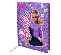 CARTOON Diario scuola Barbie agenda 10 mesi non datato per bambini scuola primaria elementari medie (Lilla)