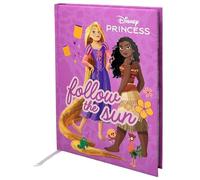 CARTOON Diario scuola Principesse Disney agenda 10 mesi per bambini scuola primaria elementari medie (Rosa)