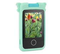 Cartoon Digital Camera, 48MP Auto-Focus, Registrazione 1080p, Lente Rotabile a 180 °, Fotocamera Selfie per Bambini, 10 Adesivi, 9 Filtri, Schermo da 2,8 Pollici