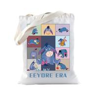 Cartoon Donkey Gift Cartoon Personaggi Tote Bag Per Gli Amanti Asino Donkey Kawaii Borsa A Tracolla Per WDW Viaggio, Donkey Tote, medium