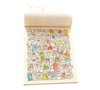 Cartoon Doodle Art Cute Tracing Workbook Coloring Book Creative