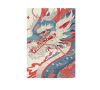 Cartoon Dragon 4 ° luglio Giorno dell'Indipendenza Giardino Bandiere felice anno nuovo banner per Patio decorazione 28x40 double sided