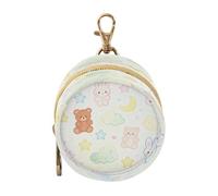 Cartoon Dreamy Beer Bunny Cute Neonato Ragazza Ciuccio Caso Titolare con Cerniera e Clip Portafoglio Portamonete, Neutro Baby Items estuche para Bebes