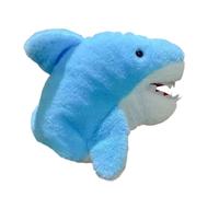 Cartoon Fish Stuffed Animals Hand Puppet Movable Mouth Plush Toy for Preschool Learning Interactive Storytelling Pretend Play Games Stuffed Animals Fish Toy for Kids