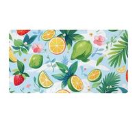 Cartoon Fruit-1179 - Tappetini da cucina deluxe per pavimenti, lavabili in lavatrice e impermeabili, ad asciugatura rapida, antiscivolo, con design retrò vintage