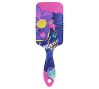 Cartoon Funny Dog Hip Pop Neon Color spazzola delicata per capelli lisci Progettato bagnato spazzola asciutta per capelli ricci con manico ergonomico cepillo para cabello rizado