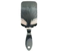 Cartoon Funny Raccoon Rabbia delicata spazzola per capelli lunghi Progettato massaggiatore del cuoio capelluto per capelli ricci con manico ergonomico cepillo para peinar