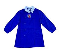 CARTOON Grembiule scuola Spiderman Marvel, divisa scolastica per bambini, camice blu (70)