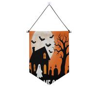 Cartoon Halloween Feed Me Candy banner per appendere con asta telescopica partito banner decorazione esterna per interni, all'aperto partito suministros para fiesta de a?o nuevo
