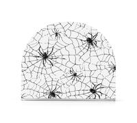 Cartoon Halloween Spider Illustrazione Acrilico caduta portatovaglioli per esterni, sala da pranzo distributore di tovaglioli autoportante ristorante decorazione domestica per feste, matrimoni, eventi