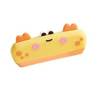 Cartoon Harmonica, Portable Musical Toy For Kids, Early Education Breath Control Trainer, 6.69x2.36 Inches Washable Toddler Blow Instrument For Dorm, Travel, And School