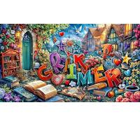 Cartoon image mixed graffiti Puzzle 1000 pezzi per adulti - Carta riciclata Regalo divertente & Gioco per la famiglia stimolante 38x52/1000pcs