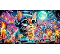 Cartoon image mixed graffiti Puzzle 1000 pezzi per adulti e bambini - Gioco per la famiglia divertente & Stimolante Idea regalo perfetta 38x52/1000pcs