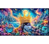 Cartoon image mixed graffiti Puzzle 1000 pezzi per adulti - Idea regalo perfetta Decorazione murale Attività domestica 38x52/1000pcs