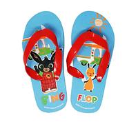 CARTOON Infradito Bing, Flop, Ciabatte da Bambino, per Mare, Spiaggia, casa, 26/27, rosso