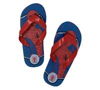 CARTOON Infradito Spiderman, Marvel, ciabatte da bambino, per mare, spiaggia, casa, rosso