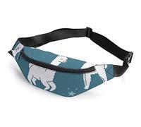 Cartoon Kawaii Alpaca Llama Cartoon Funghi Sfondo giallo, sportivo per bambini adulti per uomo Donna