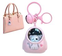 Cartoon Key Ring - Hanging Night Light Pendant, Creative Purse Ornament
