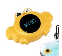 Cartoon Kids Bath Temperature Meter - Bathtub Water Thermometer | Animal Design Temperature Gauge with Easy Read Display for Pool Rooms, Showers, Mothers, New Parents, Boys, Girls, and Bath Safe