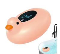 Cartoon Kids Bath Temperature Meter Electronic Floating Thermometer - Bathtub Safety Water Tester with Animal Design | Accurate Digital Temperature Sensor System, Waterproof Floating Build, Child