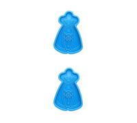 Cartoon King-Shape Ornamenti Resina Casting Silicone Mold Donna Portachiavi Ciondolo Decorativo Gioielli Stampo per Ciondolo in Resina Stampi per la creazione di gioielli