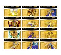 Cartoon Kingdom - Confezione da 12 Biglietti d'Oro Saints - Saint Seiya