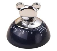 Cartoon Kitchen Timer - Cute Bear Strong Magnetic Decorative Manual | Cooking Reading Countdown Clock, Colorful Cooking Countdown, Playful Timekeeper Device, Loud Alarm Bell for Home Study School Desk