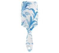Cartoon Leafy Sea Dragon Sky Blue capelli lisci delicati spazzolato cuoio capelluto massaggiatore spazzola per asciugatura con manico ergonomico cepillo anti crespo para cabello