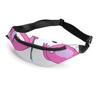 Cartoon Lovely Flamingos Rock Star Guitar, sportivo per bambini per adulti per uomo donna