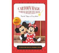 Cartoon Magic Word Search Puzzle Book: Word Search Puzzles with Easy to Read Print about Cartoons, Magic, Childhood Memories, and More | 6x9 inches, ... Gift for Vacations, Holidays and Relaxation