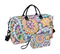 Cartoon Magnifico Gioielli Decorativi Grande Sacchetto di Sport Sacchetto di Formazione con Cinghia Regolabile per Escursionismo Impermeabile bolsas de para Mujer