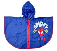 CARTOON Mantella pioggia Spidey Marvel impermeabile per bambini antipioggia antivento