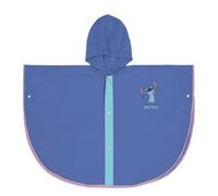 CARTOON Mantellina pioggia per bambini Stitch e Angel Disney giacca impermeabile antivento antipioggia