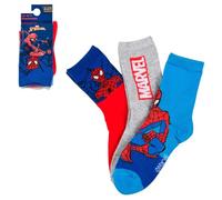 CARTOON Marvel Spider-Man Set 3 Paia Calzini Bambino Cotone Invernali