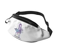 Cartoon Mermaid Sit On Cow borsello da cintura Sport Casual borsello da cintura per donna Uomo alla moda
