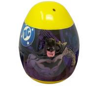 CARTOON Mini Uovo con Sorpresa 5 Pezzi ovetto con Accessori di cancelleria Colori e Disegni per Bambini (Batman 1)