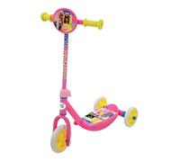 CARTOON Monopattino 3 ruote Barbie Mattel manubrio regolabile in altezza pedana antiscivolo ruote in EVA antiforatura per bambini dai 3 anni in su