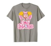 Cartoon Network Dexter's Laboratory Dee Dee I Love Unicorns Maglietta