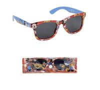 CARTOON Occhiali da sole per bambini Mickey & Friends Topolino Disney con custodia lenti rettangolari con protezione filtro UV402
