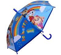 CARTOON Ombrello Paw Patrol accessorio per la pioggia bambini struttura in fibra di vetro apertura manuale