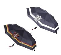 CARTOON Ombrello pieghevole Harry Potter, Grifondoro, ombrello con apertura automatica, cambia colore con la pioggia