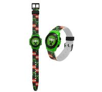 CARTOON Orologio da polso digitale Minecraft per bambini in confezione sagomata