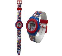 CARTOON Orologio da polso digitale, per bambini, in confezione sagomata (Spidey)