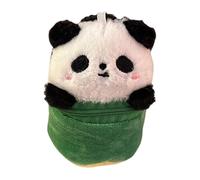 Cartoon Panda Borsa di Immagazzinaggio Bella Capybara Coin Purse Pendente Cuffia Caso Peluche Portafogli Moneta Sacchetti Piccolo Sacchetto di Soldi, Panda