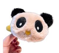 Cartoon Panda Coda di Cavallo Titolare Bella Panda Per Testa Cravatta Capelli Elastico Scrunchies Peluche Panda Clip di Capelli Animale Barrette